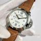 Luminor Marina Panerai White Dial Brown Leather Strap Watch - Pam1499 (3)_th.jpg